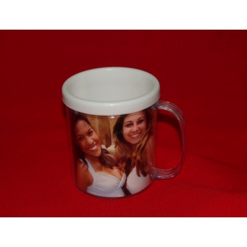 Caneca Personalizada com Foto de Acrílico Valor Jardim Las Vegas - Caneca Porcelana Personalizada com Caricatura