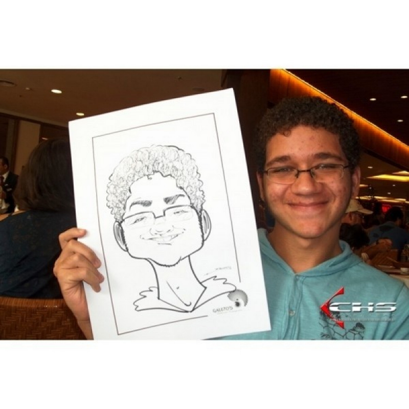 Caricatura para Formatura Preço  Barueri - Caricatura Personalizada