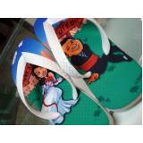 lembrancinhas de chinelos personalizados Vila Gomes Cardim