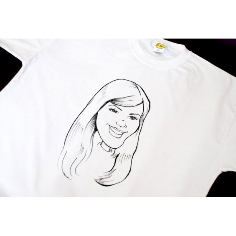 Valor de Camiseta com Caricatura Aclimação - Caricaturas para Lembrancinhas de Casamento